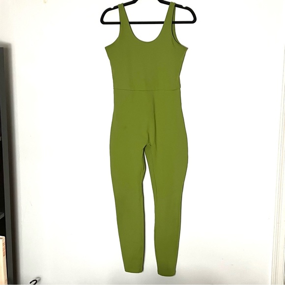 girlfriend collective Scoop Unitard Ivy Large - Picture 4 of 7